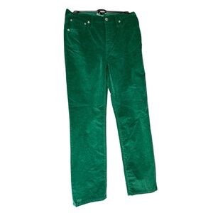 J.Crew Plush Corduroy Pants - True Green, Size 26